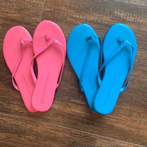 Set of 2 Lauren Conrad Thong Flip Flops
